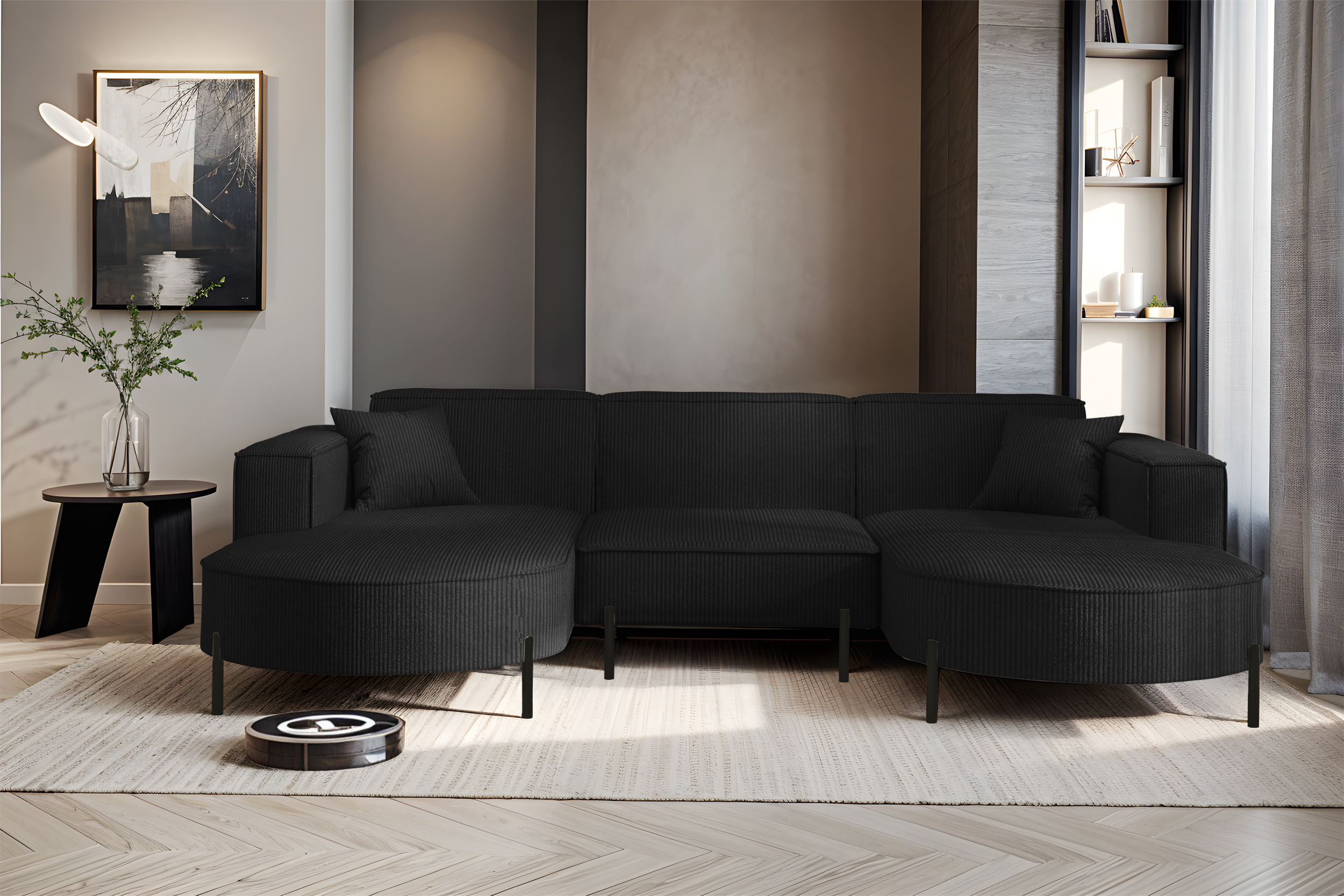 Parma U Hills Ecksofa U-Form